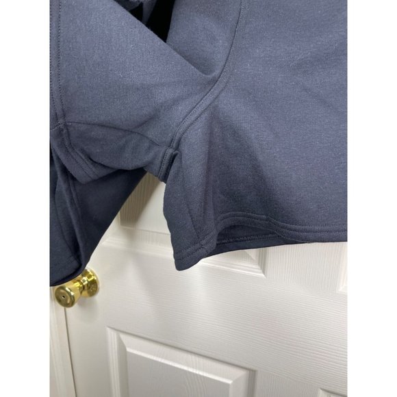 Sonoma Fleece Shorts Womens Plus Size 4X Solid Black Drawstring Fleece NWT - Picture 4 of 8